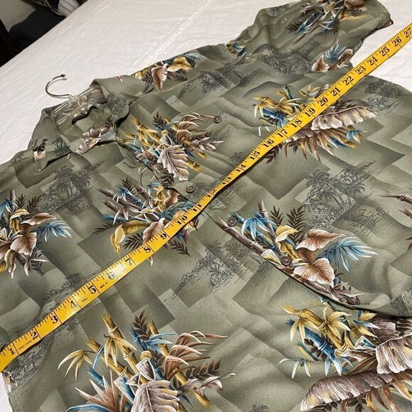 Pierre Cardin Mens L Hawaiian Shirt - Picture 8 of 8